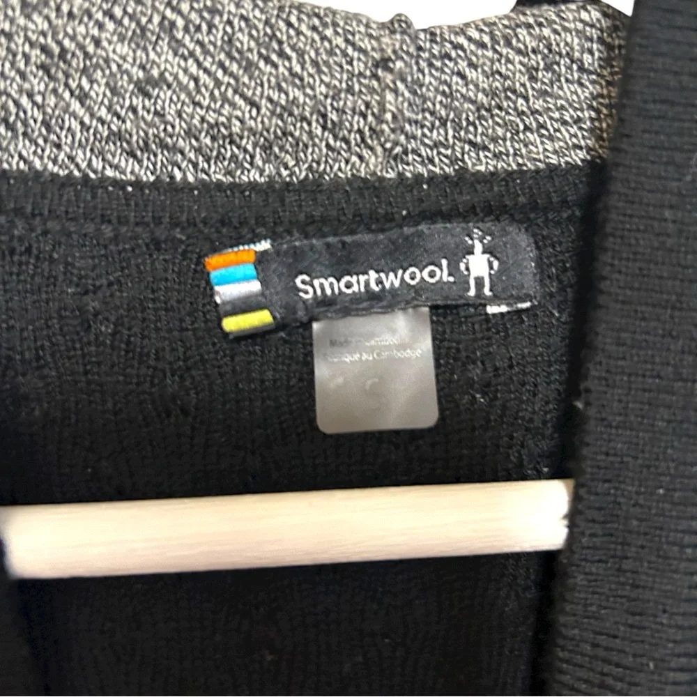 SMARTWOOL S SHADOW PINE HOODIE SWEATER wool blend lightweight outdoors casual - Picture 12 of 16